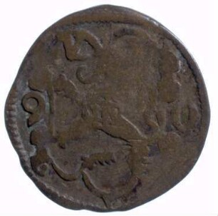 Münze, 4 Heller, 1590
