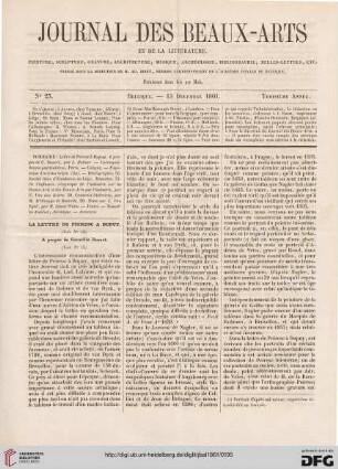 Nr. 23 (15. Décembre 1861)