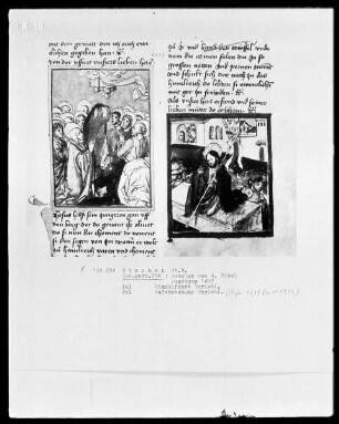 Auszüge aus der Bibel, und Marienleben — Auferstehung Christi