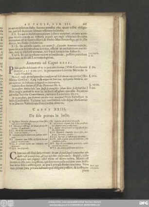 Caput XXIII. De fide privata in bello.
