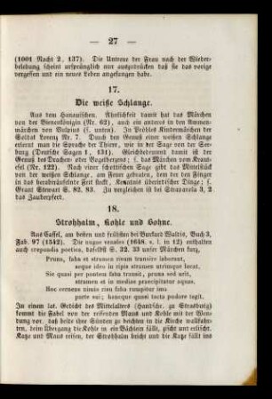 17. Die weiße Schlange.