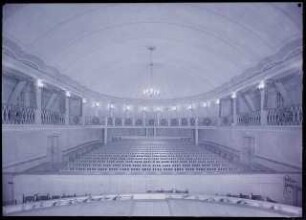 Goethe Theater, Bad Lauchstädt: Ansicht Zuschauerraum (Negativ zu Inv. Nr. TBS 013,13)