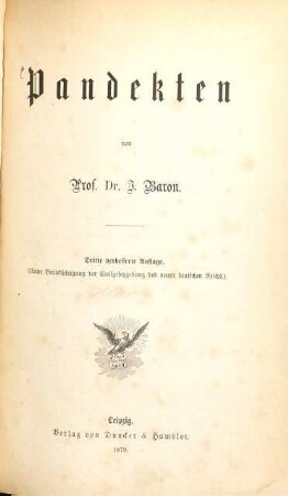 Pandekten