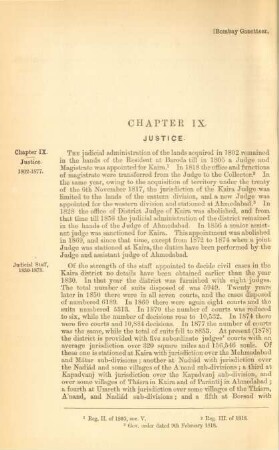 Chapter IX. Justice
