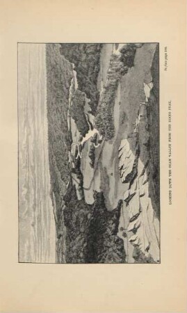 Looking down the Ogan Valley from the Riang Peak