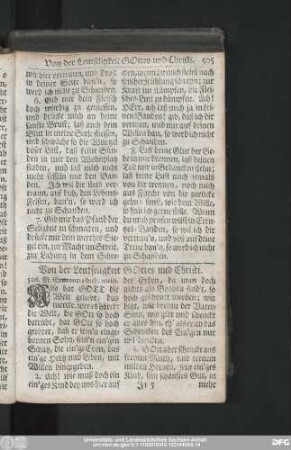 Von der Leutseligkeit Gottes und Christi.
