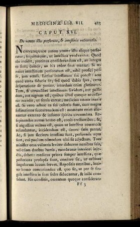Caput XVI. - Caput XXXIII.