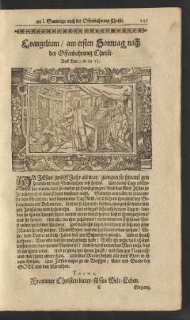 Evangelium/ am ersten Sonntag nach der Offenbahrung Christi. ...