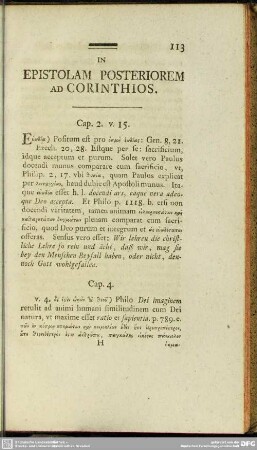 In Epistolam Posteriorem Ad Corinthios