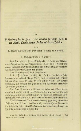 V.1. Beschreibung der Darre