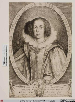Bildnis Vittoria (della Rovere), Großherzogin von Toscana, geb. Prinzessin von Urbino