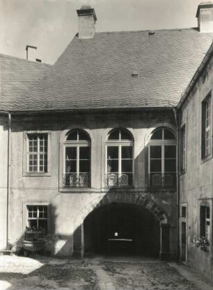 Schloss Weesenstein, Innerer Schlosshof