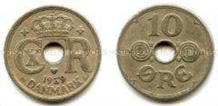 Dänemark, 10 Öre