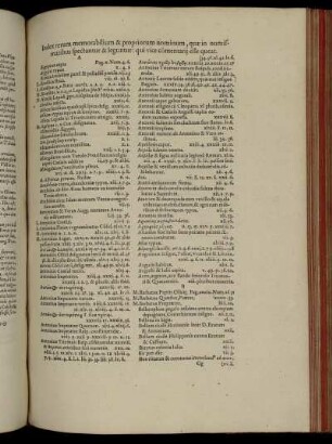 Index rerum memorabilium & propriorum nominum,[...]