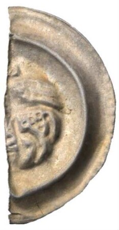 Fundmünze, Brakteat, 1250 - 1270