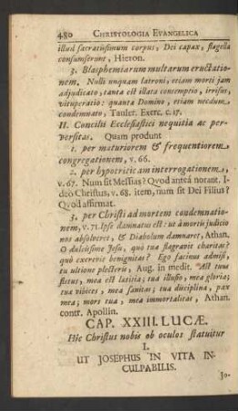 Cap. XXIII. Lucae. Hic Christus nobis ob oculos statuitur ...
