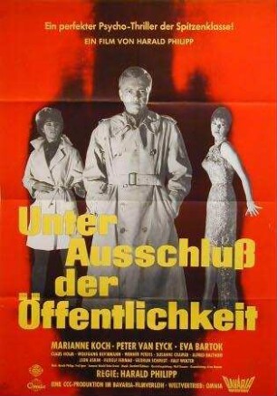 Unter Ausschluß der Öffentlichkeit