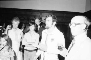Freiburg: Empfang im Großen Ratsaal, Adolf Seger