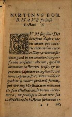 In Aristotelis Politicorum, sive de republica libros octo, Martini Borrhai Annotationes