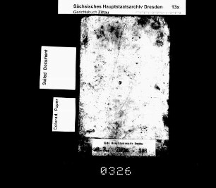 Konsensbuch der Ratsdörfer und der Stadt Zittau, Bd. 12
