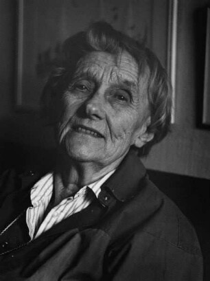 Astrid Lindgren (1907-2002; schwedische Schriftstellerin). Stockholm, 1991