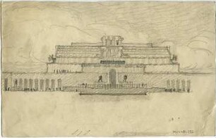 Rosenbauer, Gregor; Varia - Monumentaler Stufenbau (Perspektive)