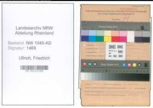 Entnazifizierung Friedrich Ullrich , geb. 04.02.1892 (Polizist)