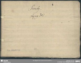 Masses. Excerpts. Arr - Mus.2952-D-1,3 : V (4), Coro, orch - a