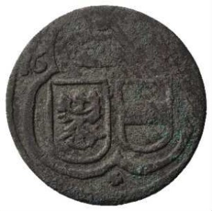 Fundmünze, 2 Pfennig, 1624 - 1625