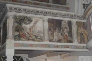 Leubnitz-Neuostra, Kirche, Inneres, Sängerempore