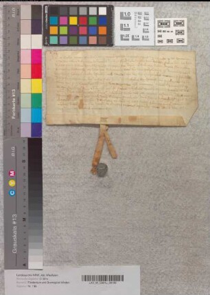 Das Domkapitel zu Minden verpachtet dem Ludolf Schmidt, von Hervord (Herford) genannt, Land vor der Stadt.