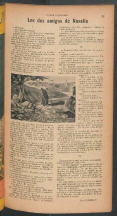 Los dos amigos de Rosalía : Firmas francesas