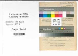Entnazifizierung Rudolf Dreyer , geb. 09.06.1895 (Gastwirt)