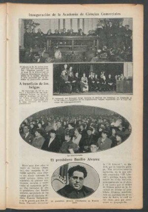 Inauguración de la Academia de Ciencias Comerciales