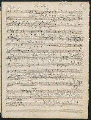 The garland; V, pf; A-Dur; MWV K 44