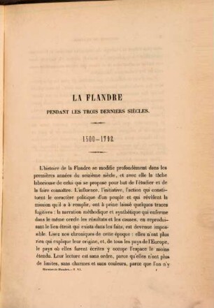 Histoire de Flandre, 6. Temps modernes 1500 - 1792