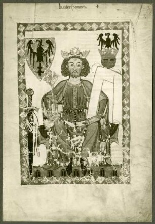 Manessische Handschrift 6a Kaiser Heinrich VI. 1197