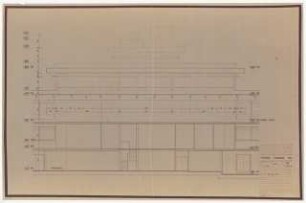 Physikalische Institute der Universität Köln: 1. Physik Fassade Ost, 1:50