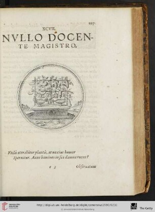 XCVII Nvllo docente magistro