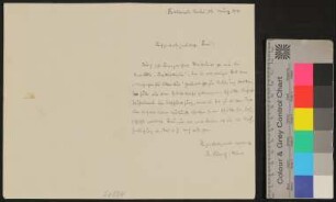 Brief von Rudolf Steiner an Elisabeth Mentzel, 23.03.1900