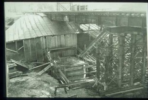 Wiederaufbau der Brücke bei Lauffen
