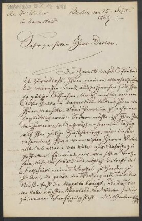 Brief an Karl Weber : 15.09.1865