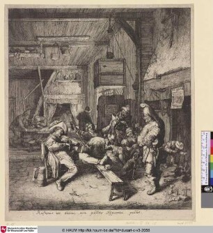 [The Violin-Player seated in the Inn; Le violon assis; Der sitzende Violinspieler]