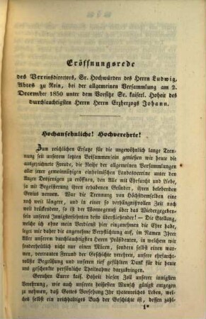 Mittheilungen des Historischen Vereines für Steiermark. 2. 1851