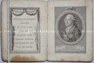 Historisch-genealogisher Almanach von 1791