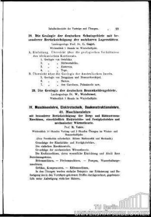 38. Die Geologie der deutschen Schutzgebiete mit besonderer Berücksichtigung der nutzbaren Lagerstätten