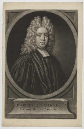 Bildnis des Henricus Sacheverell