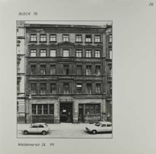 Fotografie: Waldemarstr. 24, um 1981