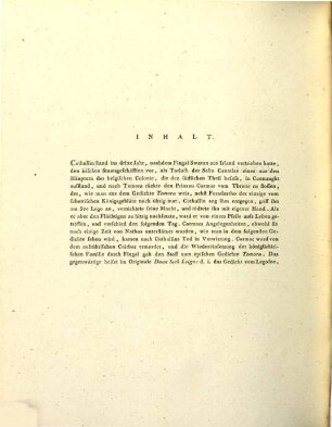 Ossians Und Sineds Lieder, 4