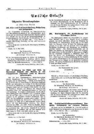 Betriebsstoffe für Kraftfahrzeuge der öffentlichen Stellen : [Allgemeine Verwaltungssachen] ; [Für das Reich] ; [Amtliche Erlasse] ; [Amtlicher Teil]